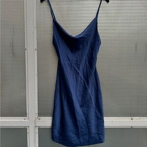Blue mini silk Urban Outfitters dress